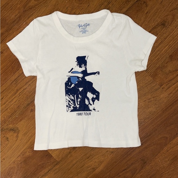 NEW Brandy Melville (John Galt) Ashlyn 1980 Tour Shirt Top - Picture 2 of 4